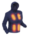 Hoodie com aquecimento - Senhora | Dual Heating - Azul-marinho
