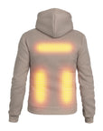 Hoodie com aquecimento PRO | Senhora - Bege