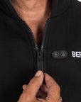 Hoodie com aquecimento - Homem | Dual Heating - Preto