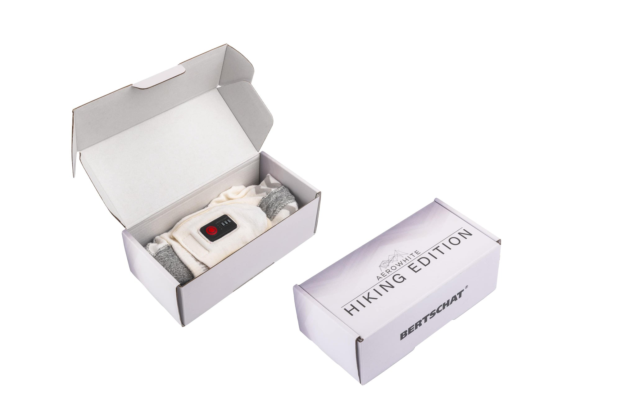 Meias Aquecidas - Aerowhite | Edição Esportiva - USB-C | Finas e Duráveis
