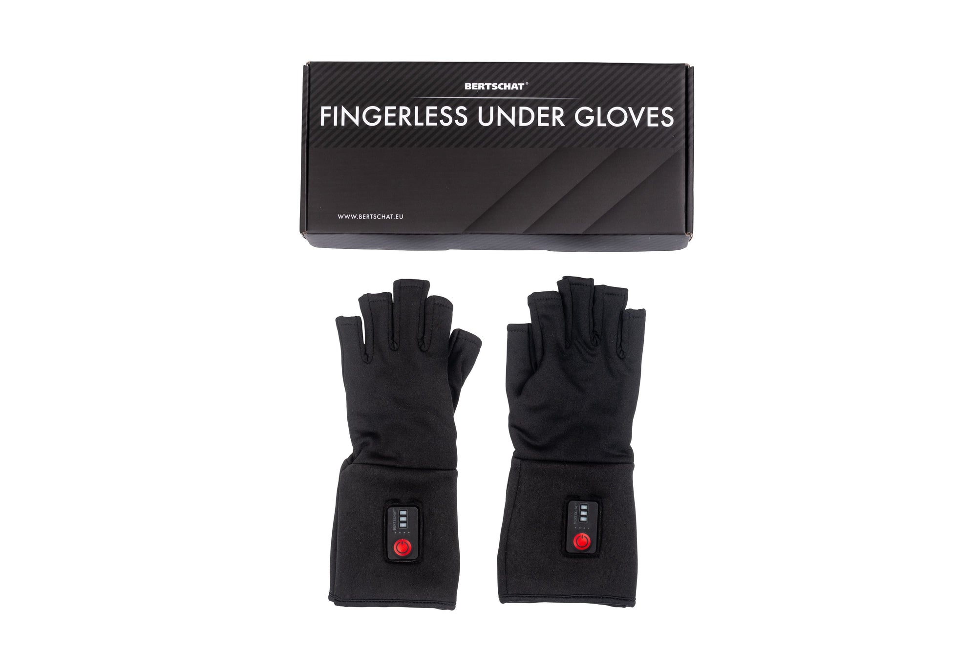 Fingerless Under Gloves - Luvas Internas Aquecidas | Caça &amp; Esportes | USB-C