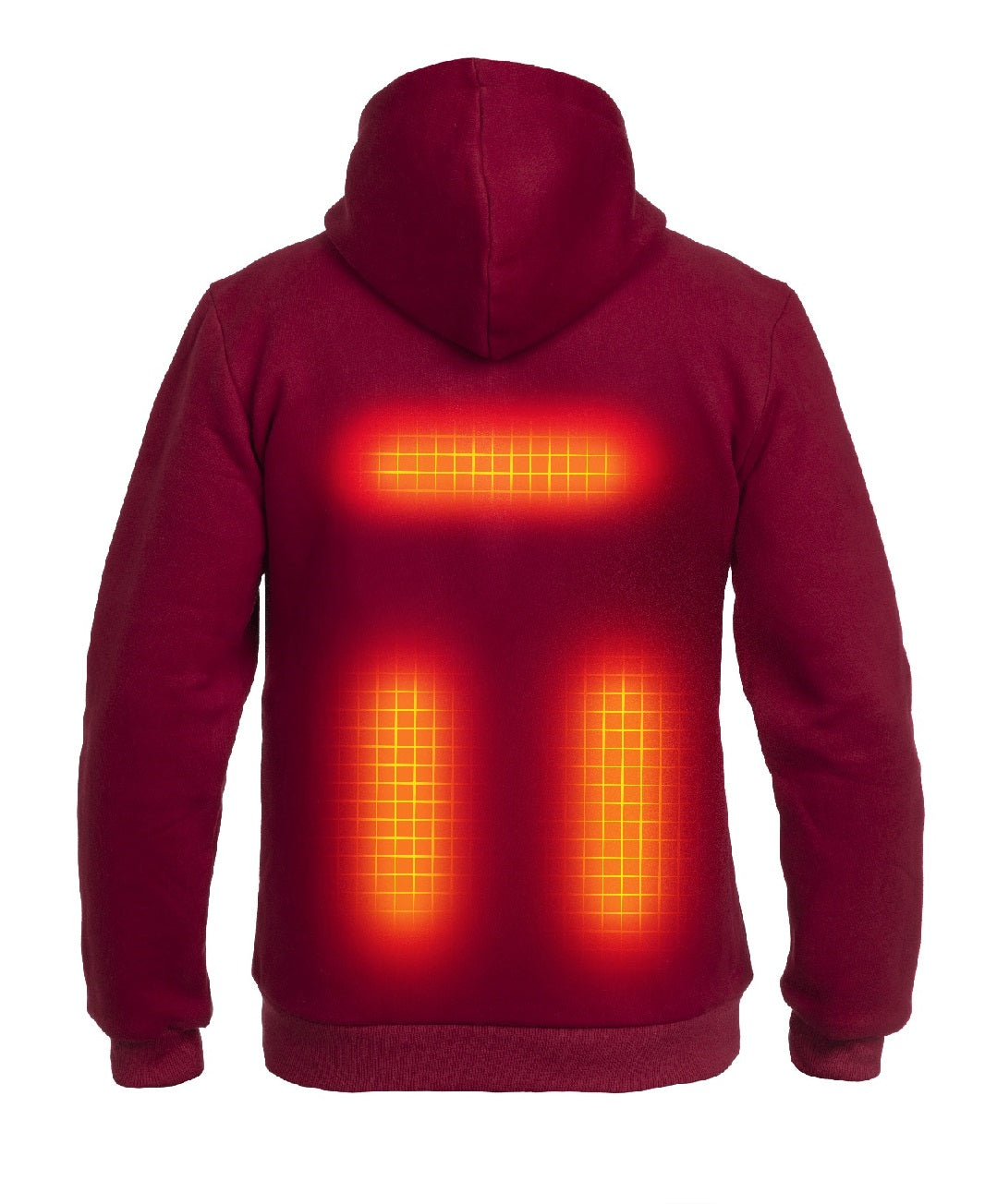 Hoodie com aquecimento PRO | Homem - Borgonha