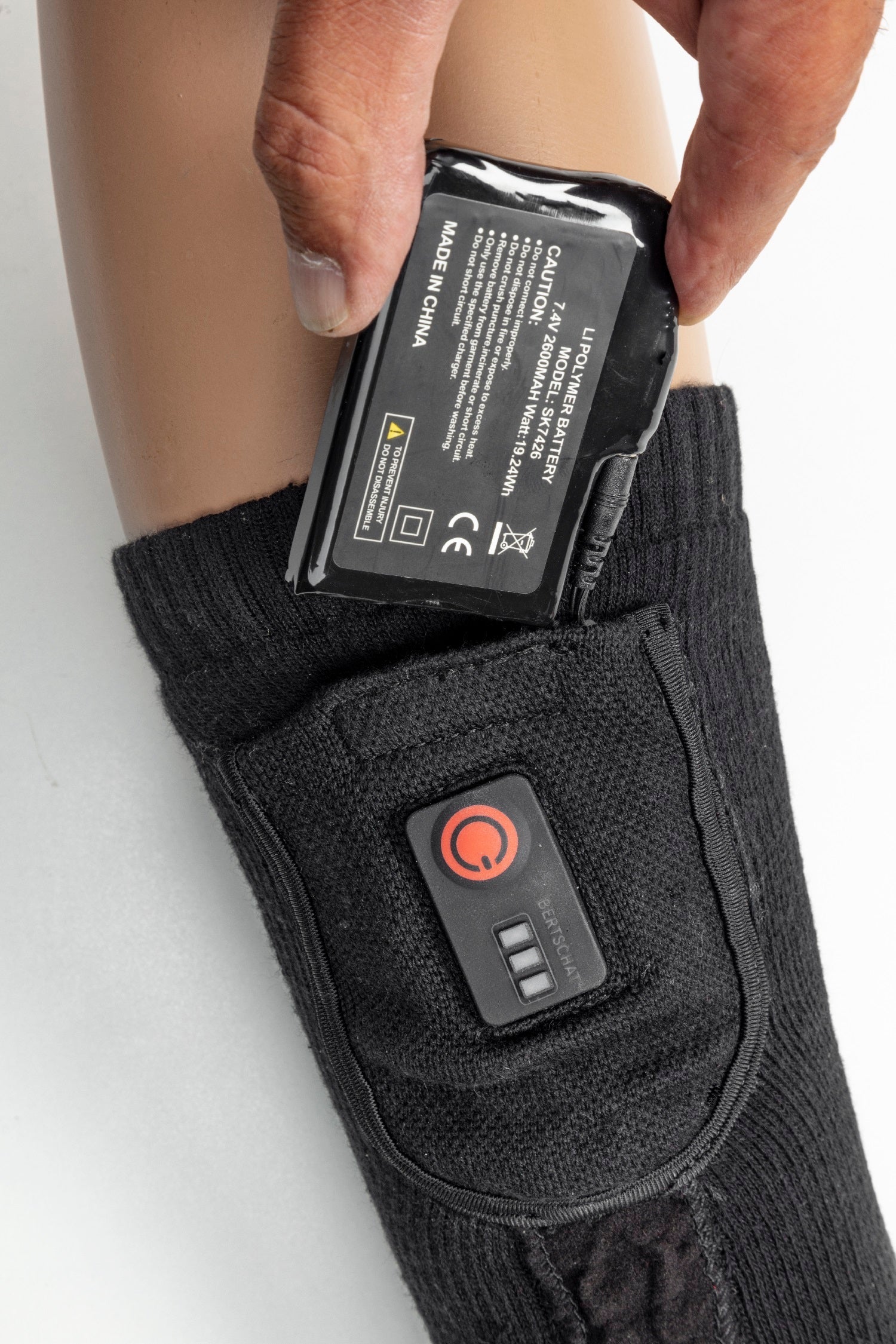 Meias aquecidas - Elite | USB - Modelo para caminhadas