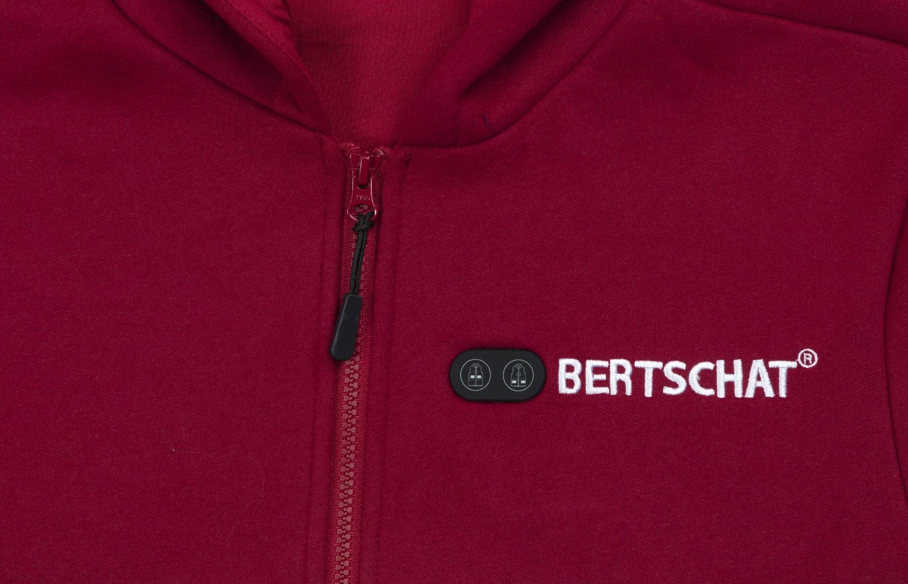 Hoodie com aquecimento - Homem | Dual Heating - Borgonha